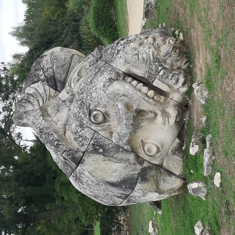 La tête de Gargantua retrouvée à l'abbaye de Maillezais 😊
